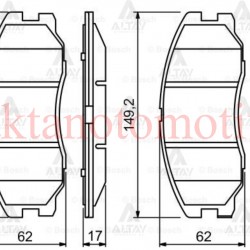 FREN BALATA CAPTIVA 07-12 / ANTARA 07-12 ÖN